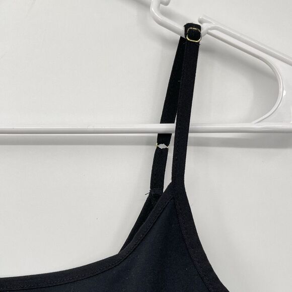 Free‎ People Intemately Bodysuit Black Small Black Layering Shirt - Picture 3 of 6